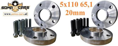 Spoorverbreders Spacers Alfa Opel Saab 5x110 65,1 20MM, Auto diversen, Tuning en Styling, Ophalen of Verzenden