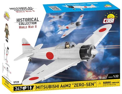 COBI  5729  - Mitsubishi A6M2 Zero-Sen (Leger bouwsets), Kinderen en Baby's, Speelgoed | Bouwstenen, Nieuw, Verzenden