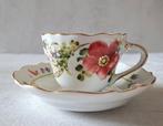 Rosenthal - Versace - Kop en schotel - Flower Fantasy, Antiek en Kunst, Antiek | Glas en Kristal