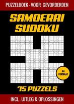 9789403718774 Samoerai Sudoku - Puzzelboek met 75 Puzzels..., Verzenden, Nieuw, Puzzelboek Shop