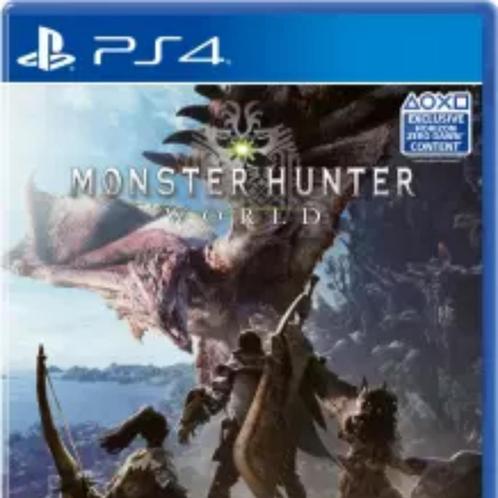 Monster Hunter World - PS4 Game, Spelcomputers en Games, Games | Sony PlayStation 4, Ophalen of Verzenden
