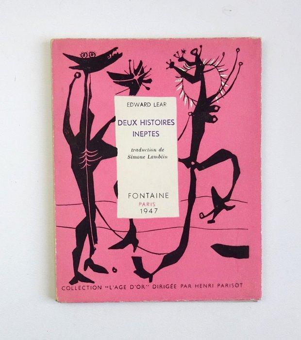 Edward Lear - Deux Histoires ineptes [EO sur vélin, couv., Antiek en Kunst, Antiek | Boeken en Bijbels