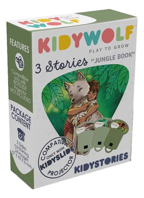 Kidywolf Jungle Book Verhalen Uitbreiding voor Kidyslide, Kinderen en Baby's, Kinderkamer | Inrichting en Decoratie, Nieuw, Verzenden