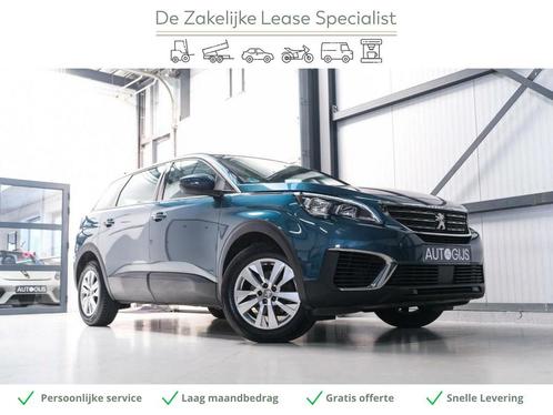 Peugeot 5008 1.2 PureTech 7 Persoons Airco Cruisecontrol, Auto's, Peugeot, Lease, Handgeschakeld, SUV of Terreinwagen, Financial lease