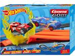 Carrera GO!!! Hot Wheels - Racebaan 4,3m - Blauw vs Rood -, Verzenden, Zo goed als nieuw