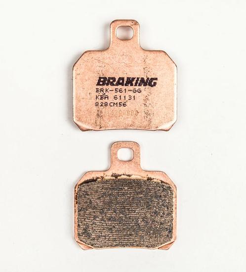 Remblokken achter BRAKING 828 CM56 SINTERED, Motoren, Onderdelen | Overige, Ophalen of Verzenden