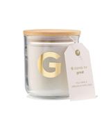 HEMA Kaars in glas Ø8x10cm letter G, Verzenden, Nieuw