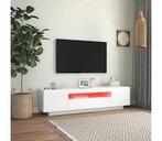Hoogglans Wit TV Meubel 160x40 | Tweedekansje | OP=OP, 150 tot 200 cm, Nieuw, Ophalen of Verzenden, Minder dan 100 cm