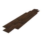 Wandpanelen Boxtel 3D set van 6 polystyreen 195x31,5 cm waln, Doe-het-zelf en Verbouw, Verzenden, Nieuw