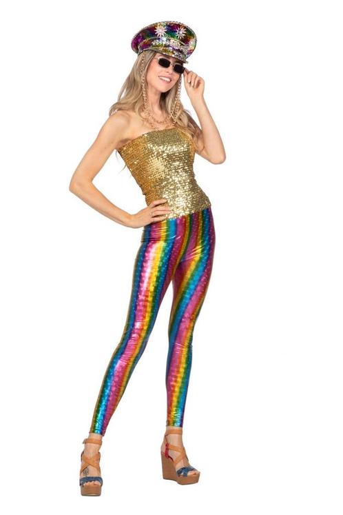 Legging Dames Regenboog, Hobby en Vrije tijd, Feestartikelen, Nieuw, Verzenden