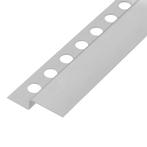 REA Tegelstrip - Geborsteld nikkel - 120 cm - Luxe afwerk..., Ophalen of Verzenden, Nieuw