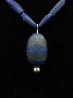 Bactrian Kettingen gemaakt van Lapis-kralen - 45 cm (Zonder, Sieraden, Tassen en Uiterlijk, Antieke sieraden