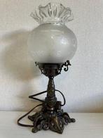 Tafellamp - Glas, Messing
