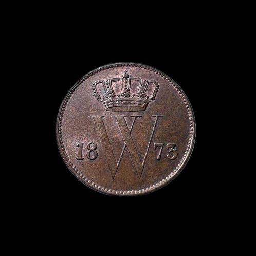 Nederland. Willem III. 1 Cent 1873 (Zonder Minimumprijs), Postzegels en Munten, Munten | Nederland