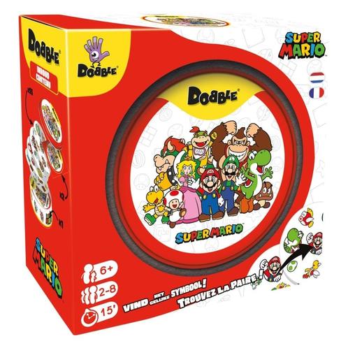 Dobble Super Mario - Kaartspel, Hobby en Vrije tijd, Gezelschapsspellen | Bordspellen, Nieuw, Verzenden