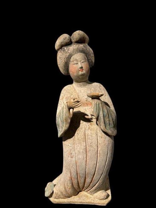 Oud-Chinees Terracotta Dikke dame met TL-test. Enorm - -, Verzamelen, Mineralen en Fossielen