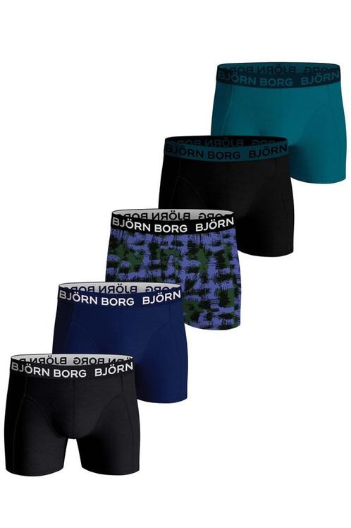 Bjorn Borg Cotton Stretch Boxer 5-pack Bjorn borg, Kleding | Heren, Schoenen, Overige kleuren, Nieuw, Verzenden