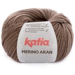 Katia Merino Aran - 47 reebruin - Merinogaren, Hobby en Vrije tijd, Breien en Haken, Ophalen of Verzenden, Nieuw