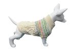 Hondentrui Noors voor kleine honden Beige/Roze/Mint (Truien), Dieren en Toebehoren, Hondenkleding, Ophalen of Verzenden, Nieuw