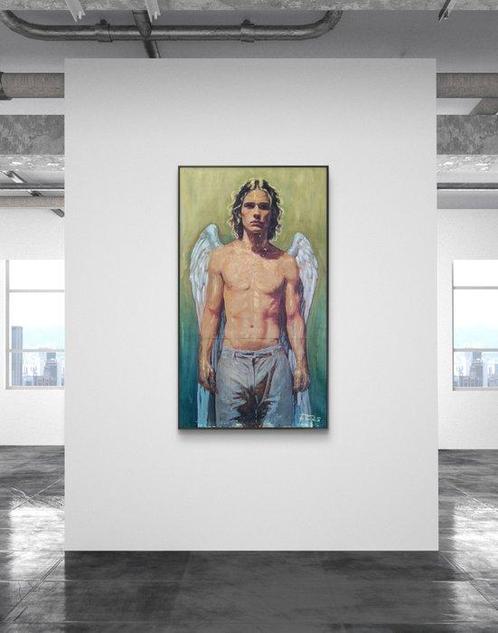Cosmin Marian Guta (1994) - Godless - No Reserve, Antiek en Kunst, Kunst | Schilderijen | Modern