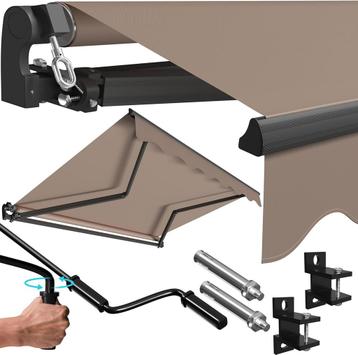 KESSER® Luifel - Zonnescherm - 300x250cm - Taupe beschikbaar voor biedingen