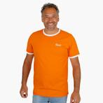 -28% Q1905  Q1905 T-shirt kapitein nl /wit  maat XL, Verzenden, Nieuw, Oranje