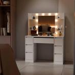 2dekans | Kaptafel / Schminktafel Malia - Incl. Spiegel en, Ophalen of Verzenden, Zo goed als nieuw