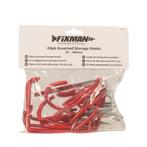 Fixman Opberghaak assortiment - 20-delig - Roestbestendig..., Ophalen of Verzenden, Nieuw
