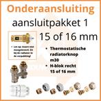 Eco 8 Thermostatisch aansluitpakket 1, Doe-het-zelf en Verbouw, Verwarming en Radiatoren, Ophalen of Verzenden, Nieuw, Radiator