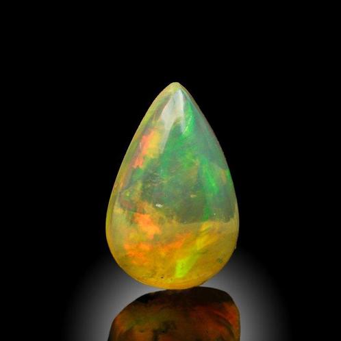 Geslepen Ethiopische Opal - verbluffende sieraad-kwaliteit, Verzamelen, Mineralen en Fossielen