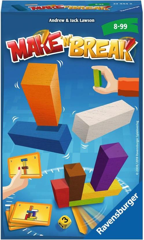 Make n Break - Reisspel | Ravensburger - Reisspellen, Hobby en Vrije tijd, Gezelschapsspellen | Bordspellen, Nieuw, Verzenden