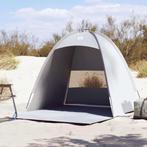 vidaXL Strandtent 3-persoons waterdicht grijs, Caravans en Kamperen, Tenten, Verzenden, Nieuw, Tot en met 2