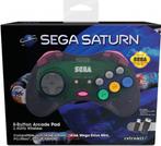 Retro-Bit SEGA Saturn 2.4G Wireless Controller slate grey, Spelcomputers en Games, Verzenden, Nieuw