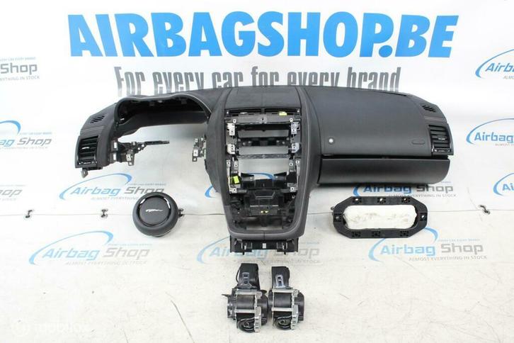 Airbag set Dashboard zwart wit zwart stiksel Jaguar F-Type, Auto-onderdelen, Dashboard en Schakelaars, Gebruikt, Jaguar