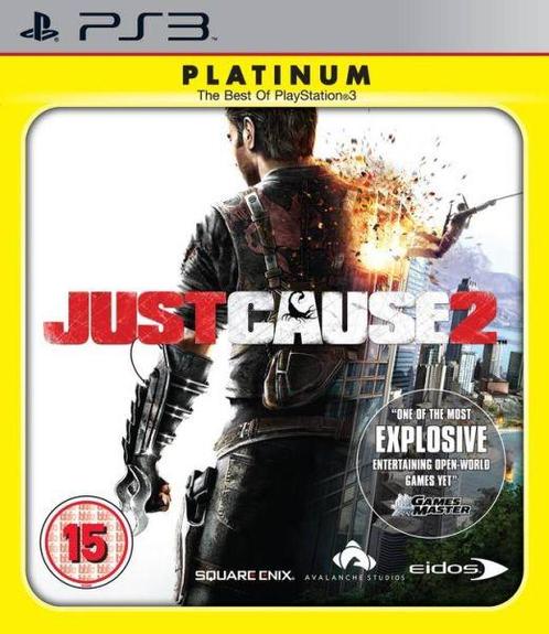 Just Cause 2-Platinum (PlayStation 3) Gebruikt, Spelcomputers en Games, Games | Sony PlayStation 3, Zo goed als nieuw, Ophalen of Verzenden