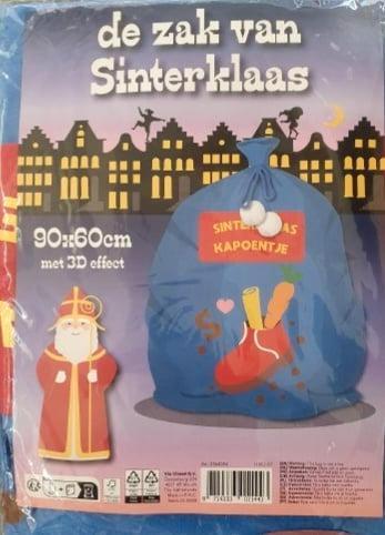 De zak van Sinterklaas 3D effect beschikbaar voor biedingen
