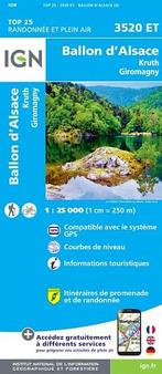 Topografische Wandelkaart van Frankrijk 3520ET - Ballon, Nieuw, Verzenden