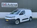 Citroën Berlingo 1.6 BlueHDI Club Airco Cruise Carplay Trekh, Stof, Gebruikt, Citroën, Wit