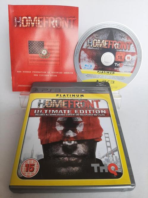 Homefront Ultimate Platinum Edition Playstation 3, Spelcomputers en Games, Games | Sony PlayStation 3, Ophalen of Verzenden