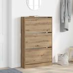 vidaXL Schoenenkast artisanaal eikenkleurig 80 x 21 x 125.5, Verzenden, Nieuw