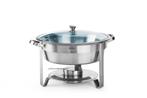 Hendi Chafing dish rond | rvs, Verzenden, Nieuw in verpakking