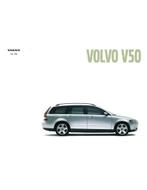 2006 VOLVO V50 LEAFLET ENGELS, Boeken, Nieuw, Volvo, Author