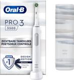 Oral-B Pro 3 3500 - Elektrische Tandenborstel - Wit, Verzenden, Nieuw