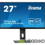 Iiyama ProLite XUB2793HS-B7 27  Full HD 100Hz IPS Monitor, Verzenden, Nieuw, Iiyama