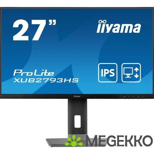 Iiyama ProLite XUB2793HS-B7 27  Full HD 100Hz IPS Monitor, Computers en Software, Monitoren, Nieuw, Verzenden