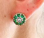 Zonder Minimumprijs - Oorbellen - 9 kt. Geel goud, Zilver, Sieraden, Tassen en Uiterlijk, Oorbellen, Nieuw