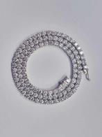 Halsketting - 14 karaat Witgoud - 23.30ct. tw. Diamant, Sieraden, Tassen en Uiterlijk, Kettingen, Nieuw
