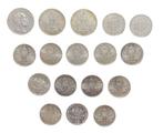 Oostenrijk. Franz Joseph I. 2 Kronen 1 Kronen Lot 17 Stück, Postzegels en Munten, Munten | Europa | Niet-Euromunten