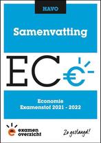 ExamenOverzicht   Samenvatting Economie HAVO 9789493190818, Verzenden, Zo goed als nieuw