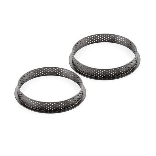 Silikomart Taartring Exoglass Geperforeerd Ø12x2cm**, Hobby en Vrije tijd, Taarten en Cupcakes maken, Nieuw, Verzenden
